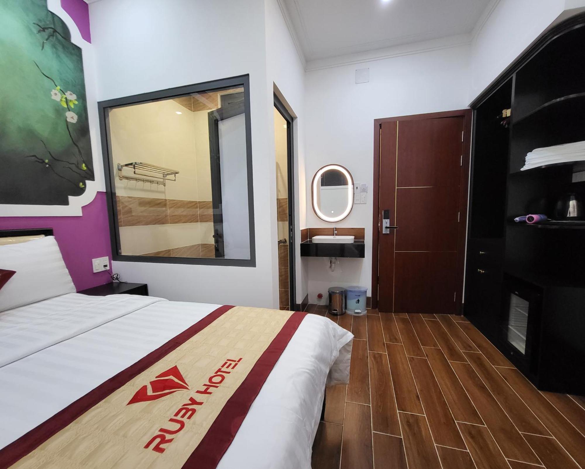Ruby Hotel Виньлонг Номер фото