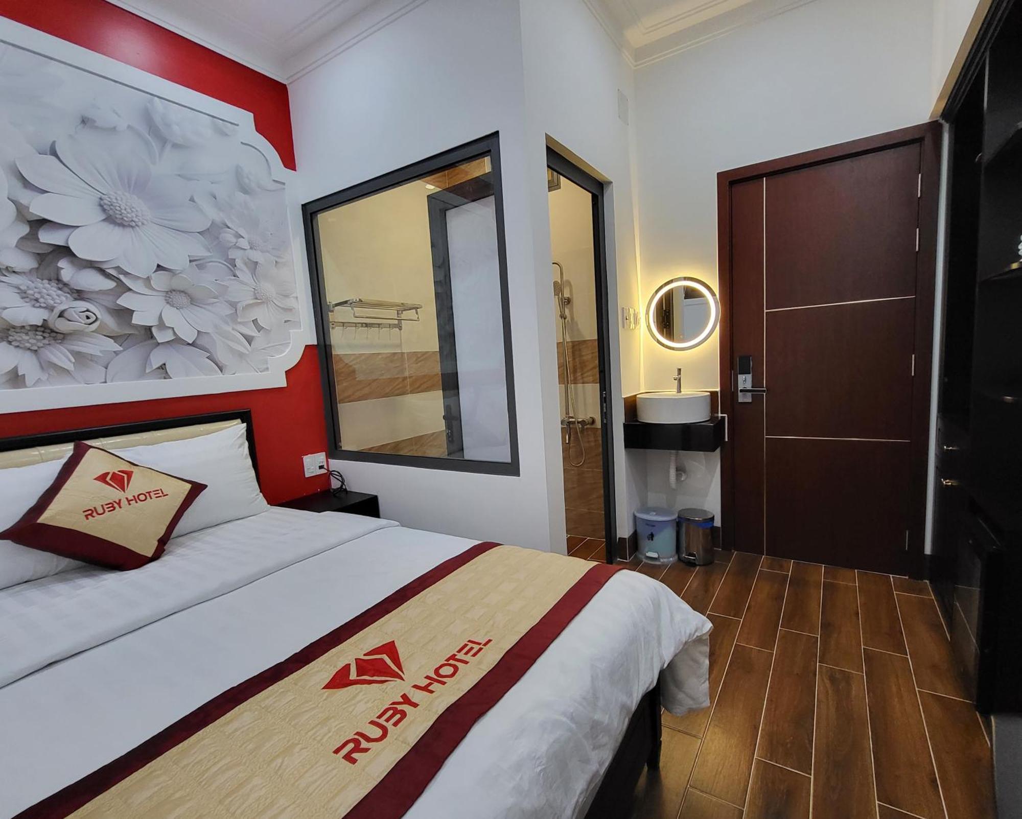 Ruby Hotel Виньлонг Номер фото